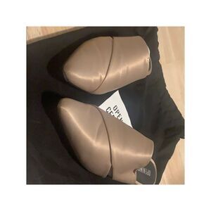 OPENING CEREMONY Womens Beige Cutout Padded Livre Pointed Toe Slip On Mules 39